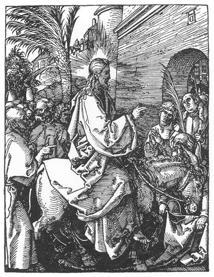 Christ S Entry Into Jerusalem Albrecht Durer