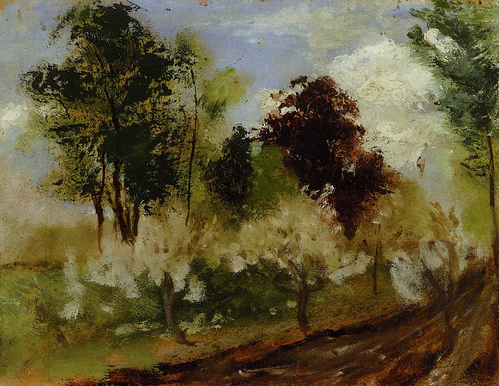 Belgian Landscape - Auguste Rodin - Wikiart.org - Encyclopedia Of 