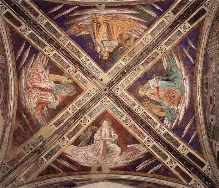 Vista de las Bóvedas - Benozzo Gozzoli