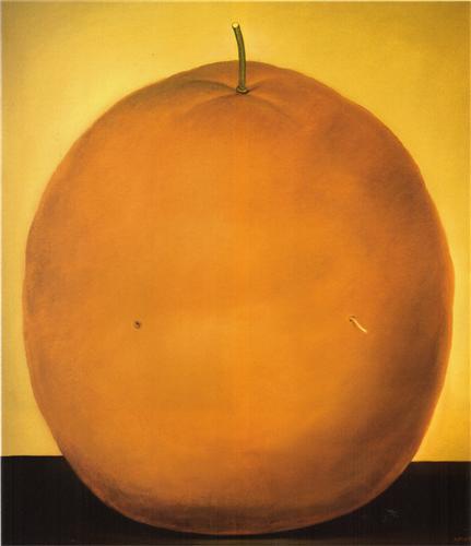 Fernando Botero. Orange, 1977.