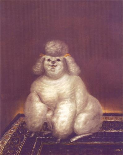 Poodle - Fernando Botero