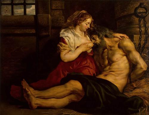 картина рубенса дочь кормит отца грудью