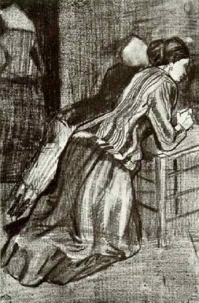 Two Women, Kneeling Vincent van Gogh encyclopedia of