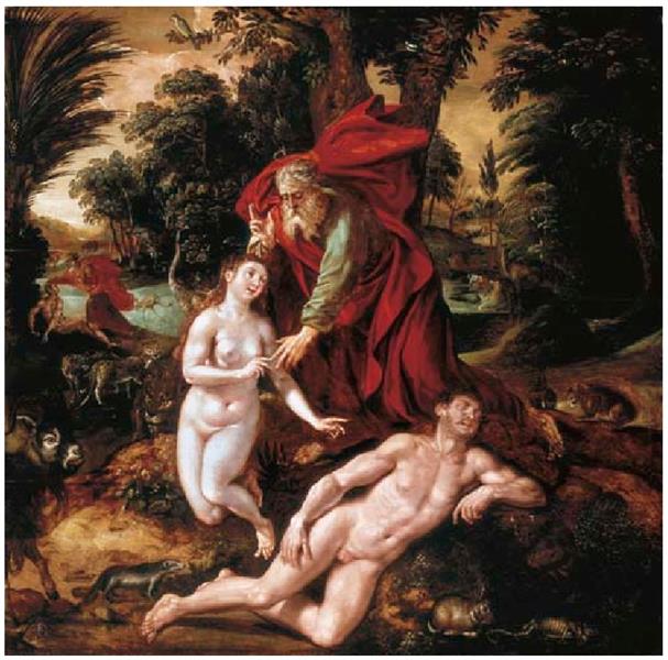 The Creation of Eve - Marten de Vos