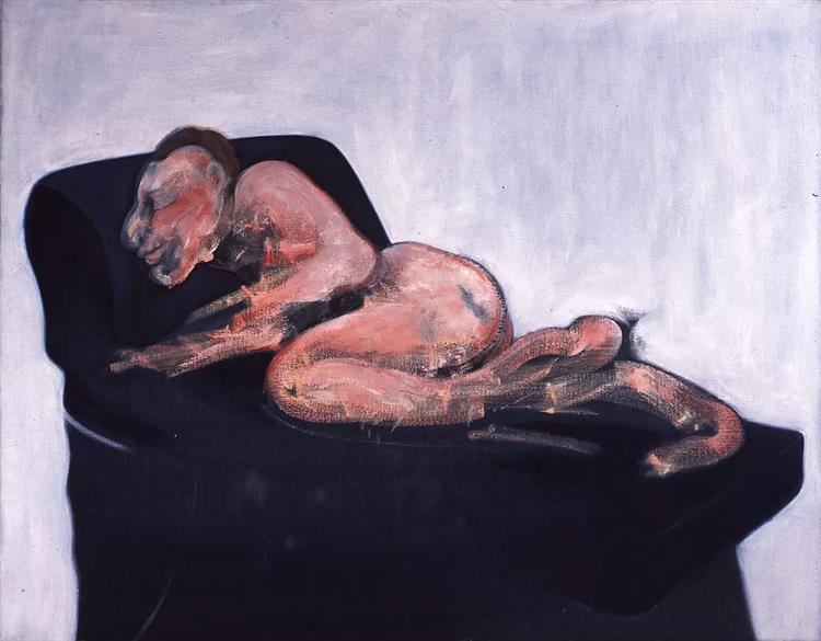 Спящая фигура, 1959 - Френсис Бэкон