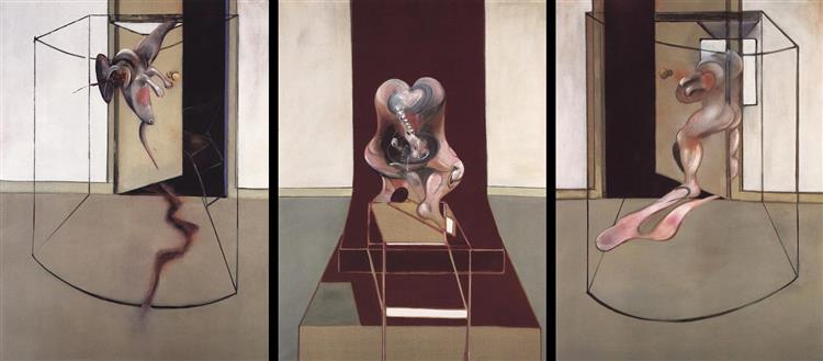 Triptych Inspired by Oresteia of Aeschylus, 1981 - Francis Bacon