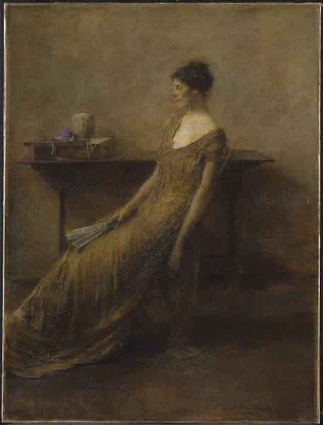 Lady in Gold, 1912 - Thomas Dewing