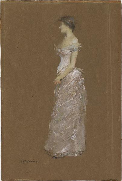 The Pink Dress, 1894 - Thomas Dewing
