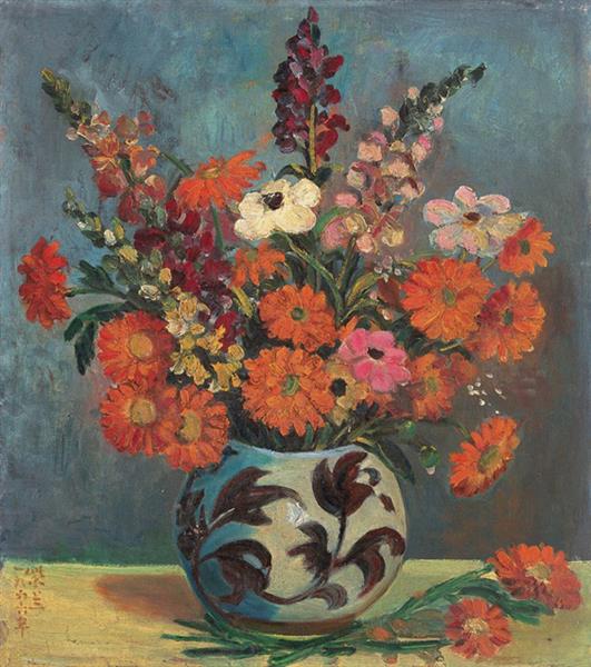 Sun Flowers, 1966 - Guan Zilan