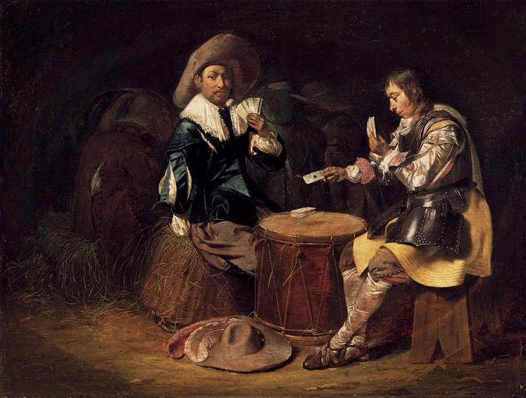 Card Playing Soldiers, 1630 - Дейстер Віллем Корнеліс