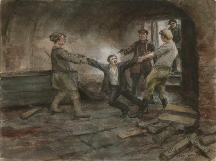 Nos porões de Cheka, 1919 - Ivan Vladimirov