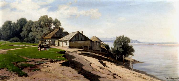 Dnipro River, 1899 - Николай Иванович Мурашко