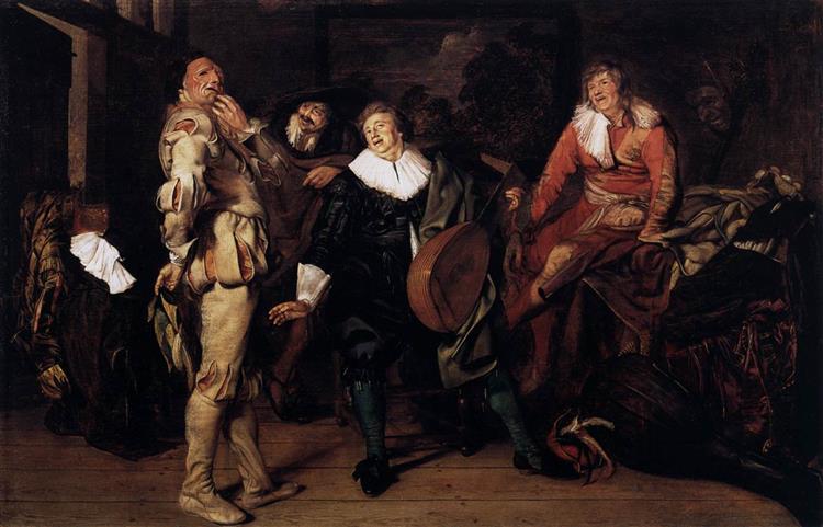 The Actors' Changing Room, 1635 - Питер Кодде