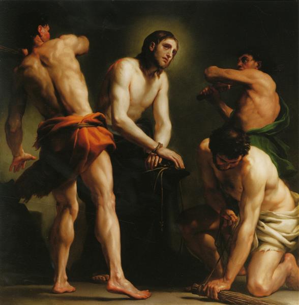 The Flagellation of Christ, 1769 - Антон Рафаэль Менгс