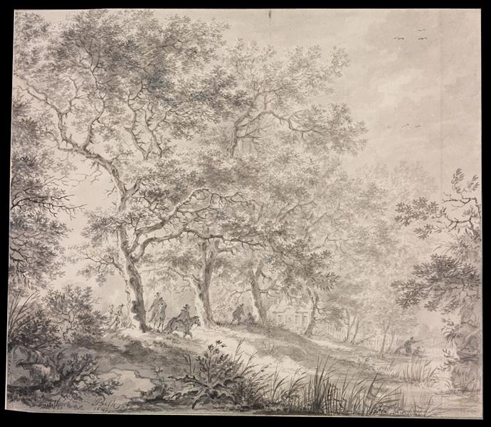 Row of Trees, 1643 - Ян Бот