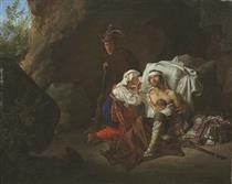 Le Brigand Blessé - Pieter van Hanselaere