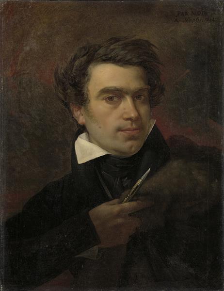 Self Portrait, 1824 - Pieter van Hanselaere