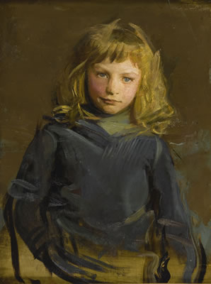 Harry Whiting, Nephew of the Artist, (study), 1905 - Эббот Хэндерсон Тайер