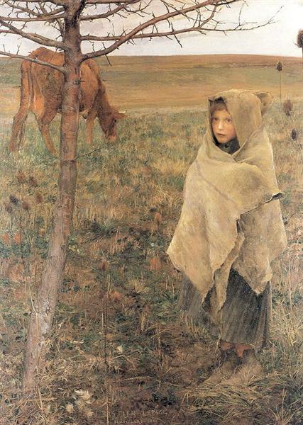 Poor Fauvette, 1881 - Жюль Бастьен-Лепаж