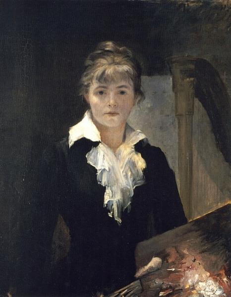 Self Portrait with Palette, 1880 - Marie Bashkirtseff