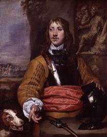 Portrait of Richard Neville - Уильям Добсон