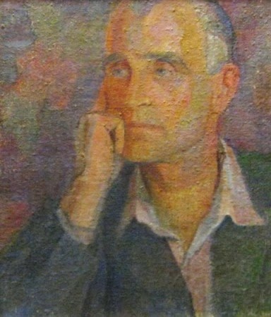 Portrait of the Artist R. Turin, 1942 - Margit Sielska-Reich