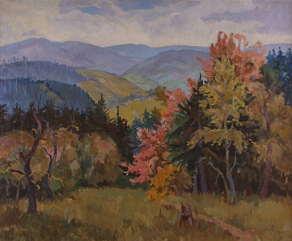 In the Foothills of the Carpathians - Adalbert Erdeli