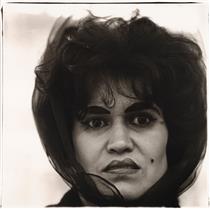 Puerto Rican Woman with a Beauty Mark - Diane Arbus