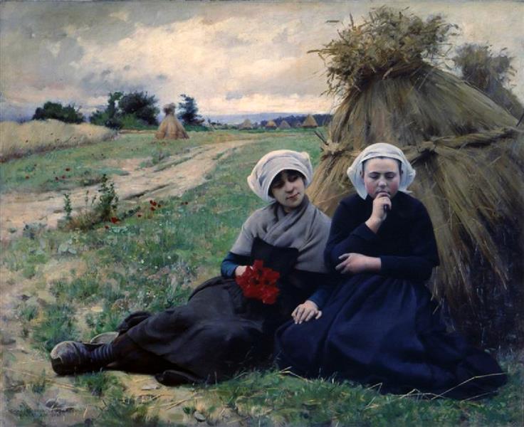 in the Poppy Field, 1914 - Чарльз Спарк Пирс