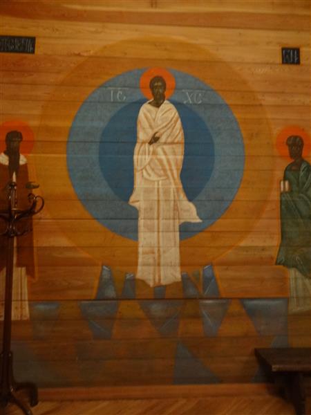 Transfiguration, wall painting - Jerzy Nowosielski