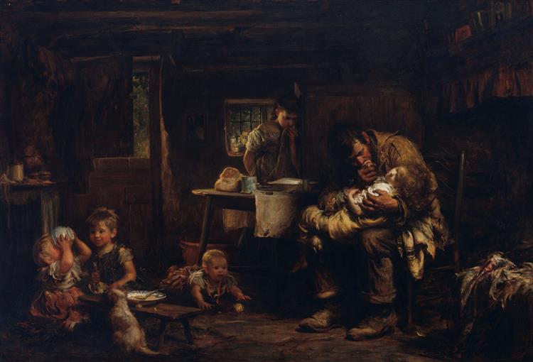 The Widower, 1875 - Люк Филдес