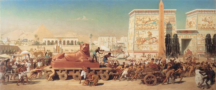Israel in Egypt, 1867 - Эдвард Джон Пойнтер