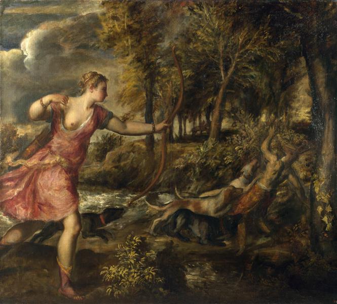 Death of Actaeon, 1559 - 1575 - Titian