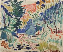 Landscape at Collioure - Henri Matisse