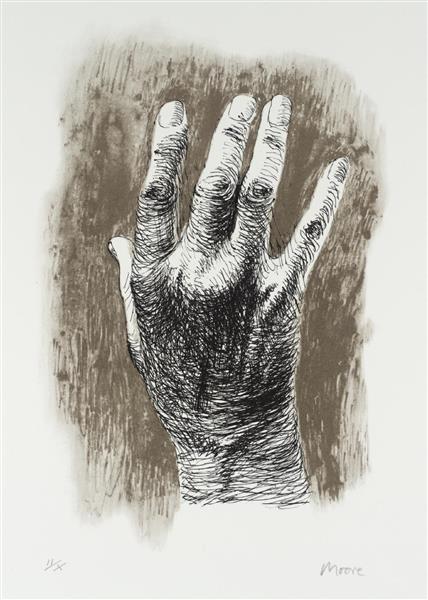 The Artist's Hand I, 1979 - 亨利·摩爾