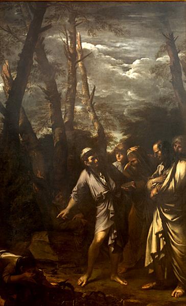 Diogenes Throwing Away His Drinking Cup., 1651 - Salvator Rosa