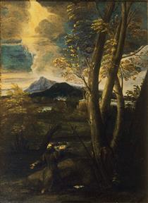 St. Francis in Ecstasy - Salvator Rosa