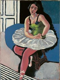 Ballet Dancer Seated on a Stool - Henri Matisse