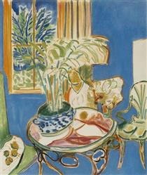 Blue Interior - Henri Matisse