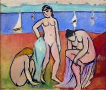 Three Bathers - Henri Matisse
