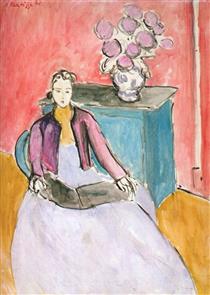 Woman in Pink Interior - Henri Matisse