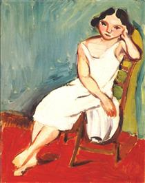 Girl Seated - 馬蒂斯