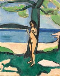 Nu Au Bord De La Mer - Henri Matisse