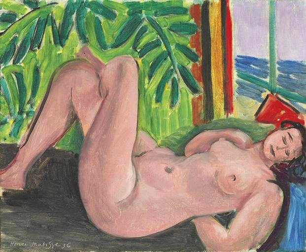 Nu Aux Jambes Croisées, 1936 - Henri Matisse