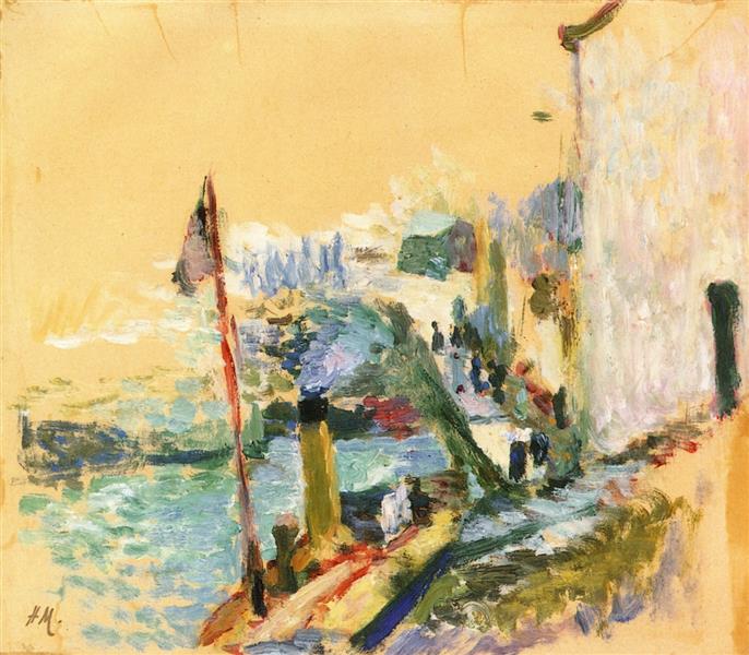 The Port of Belle Isle Sur Mer, 1897 - Henri Matisse