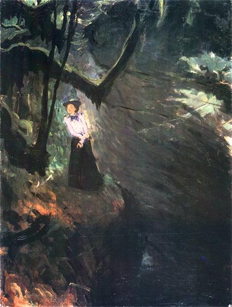 La Gorge D'Areuse, 1897 - Юзеф Мехоффер