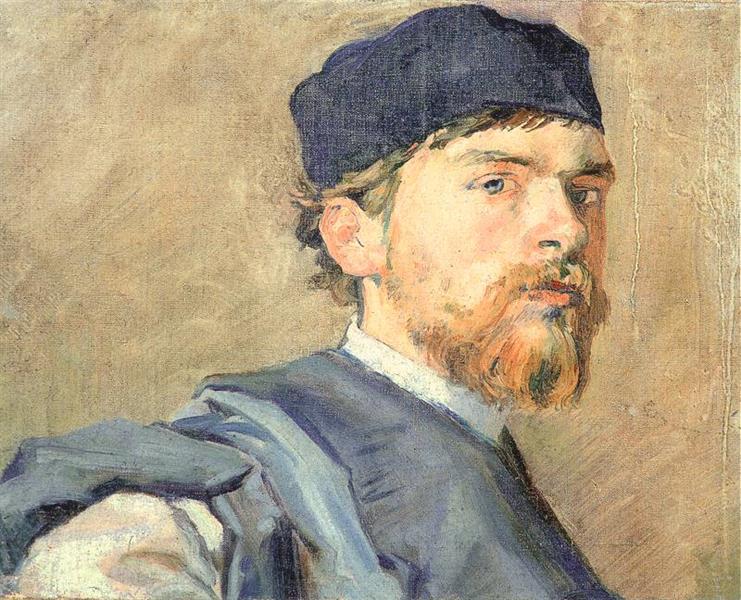 Autoportret, 1893 - 斯坦尼斯拉夫·维斯皮安斯基