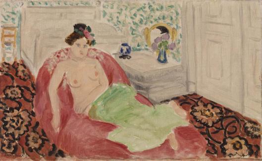 Червоний диван, 1920 - Анрі Матісс