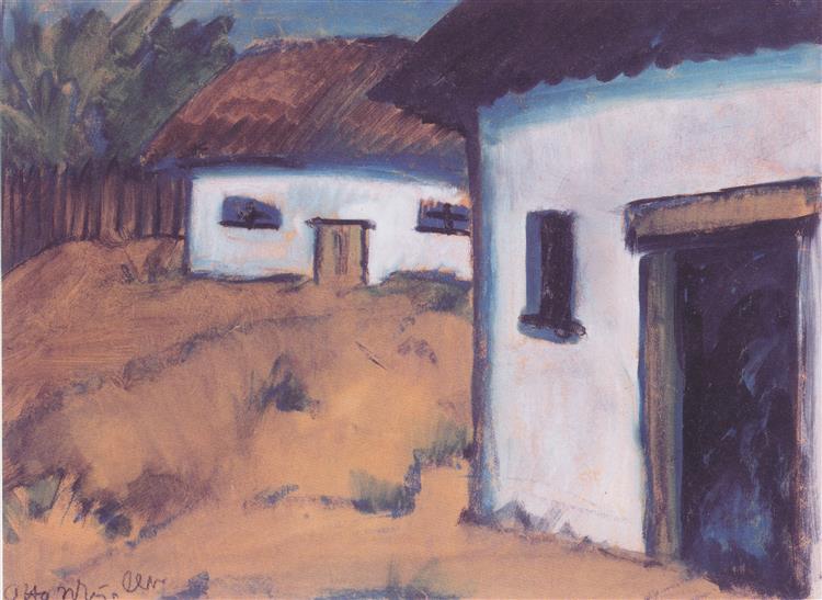 Zigeunerhütten, 1928 - Отто Мюллер