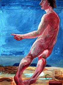 Prehistoric Figure - Charles Garabedian